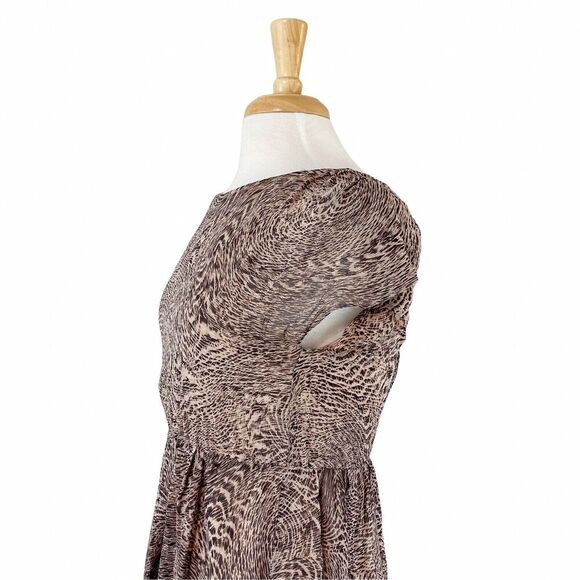 Alice + Olivia Dress Size Extra Small XS Womens "Kimber" Boho Silk Open Back - Picture 9 of 11